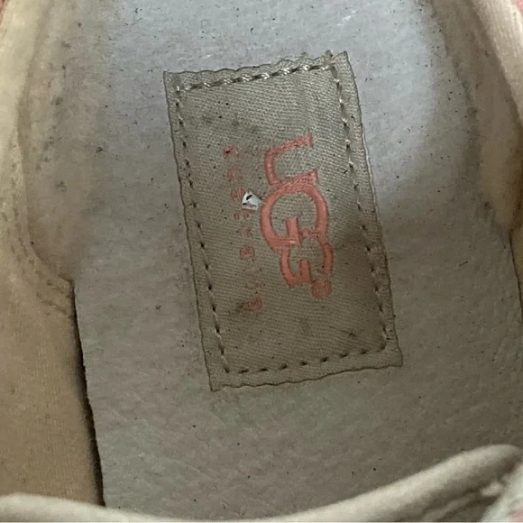 UGG Women’s Sneaker Suede Pink and Gray Casual Fashion sz 10 - Picture 6 of 13